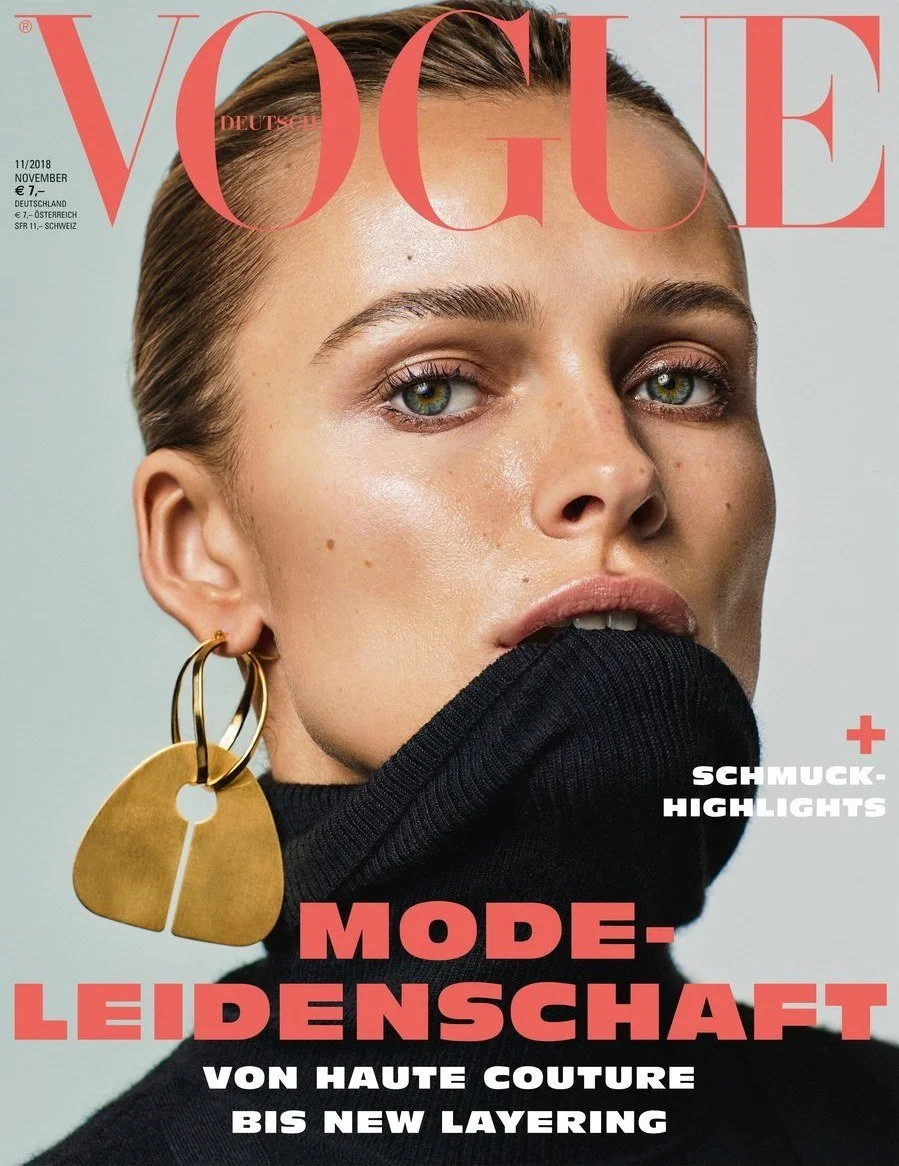 Alique Flashes Edita Vilkeviciute In Relaxed Sensuality For Vogue